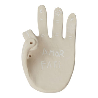 Hand Shaped Ceramic Incense Holder – Amor Fati Design