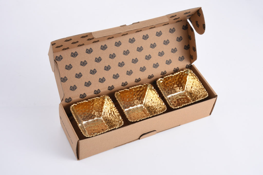 Gold Tapas Entertaining Set – 4 Pcs.