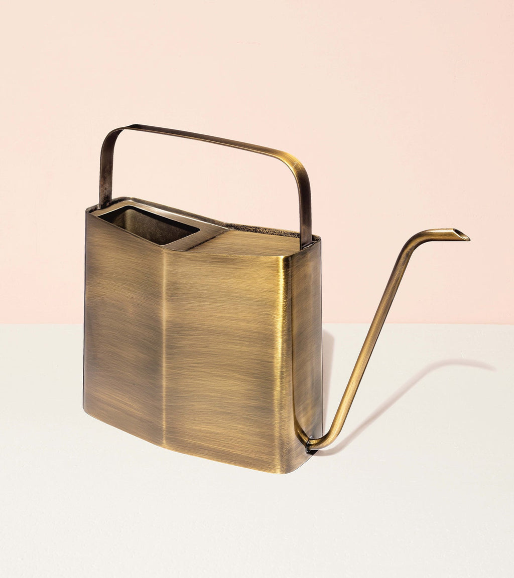 Brass & Matte Black Watering Cans – 3L