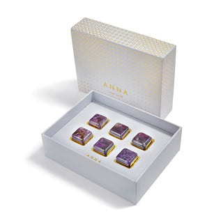 Vida Whisky Amethyst Cubes Set of 6