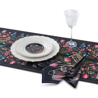 Kings Flower Mini Birchwood Tray Set of 2