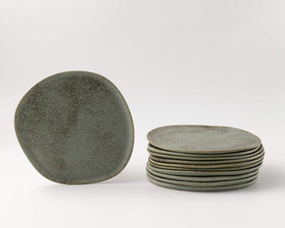 HAAND Ripple Salad Plate – Handcrafted Porcelain Plate