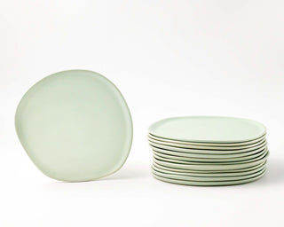 HAAND Ripple Salad Plate – Handcrafted Porcelain Plate