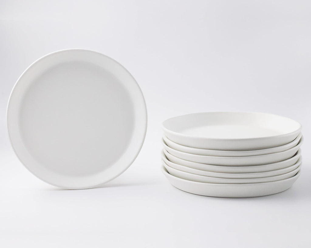 HAAND Skali Dinner Coupe Plate – Handcrafted Porcelain Dinner Plate