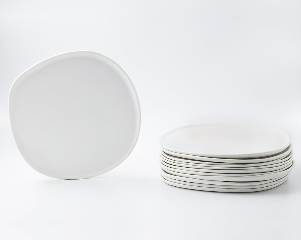 HAAND Ripple Dinner Plate – Handcrafted Porcelain Dinner Plate