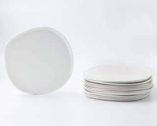 HAAND Ripple Dinner Plate – Handcrafted Porcelain Dinner Plate