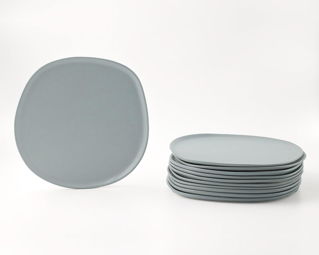 HAAND Ripple Dinner Plate – Handcrafted Porcelain Dinner Plate