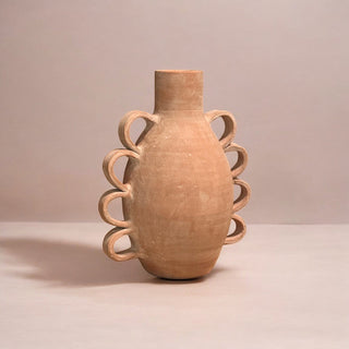 Erna Handcrafted Terracotta Decorative Vessel