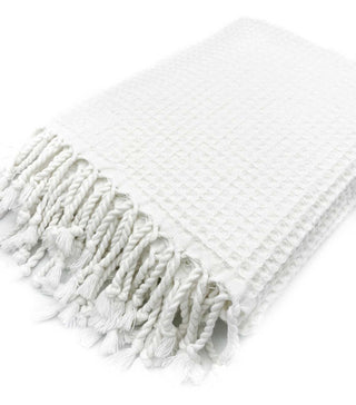 Organic Waffle Bath & Hand Towels | Soft Essentials Spa Collection