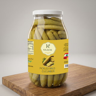 Premium Lebanese Wild Cucumber Pickles – 6.61 lbs (3 kg)