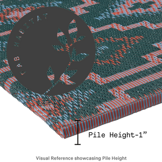 Lhasa Green Recycled Plastic Outdoor Doormat – 24″ x 36″