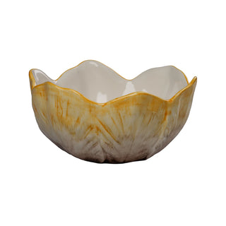 Elisabetta Flower Cereal Bowls Set of 2, Lilac | Hand-Painted Ceramic Bowls Made in Portugal