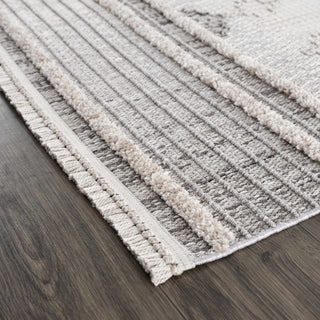 Amaga High Low Rustic Rug – Textured Modern Washable Area Carpet
