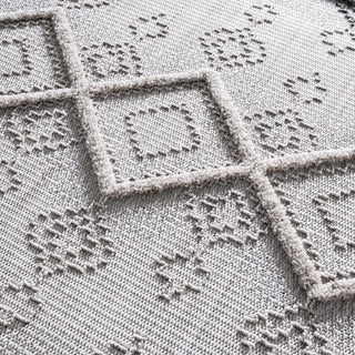 Amaga High Low Rustic Rug – Textured Modern Washable Area Carpet