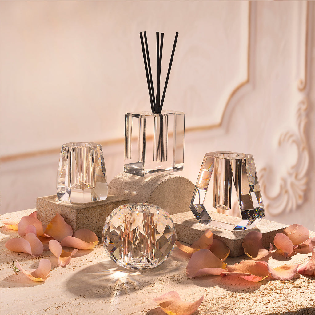 Crystallo Lute Reed Diffuser | Luxury Crystal Home Fragrance