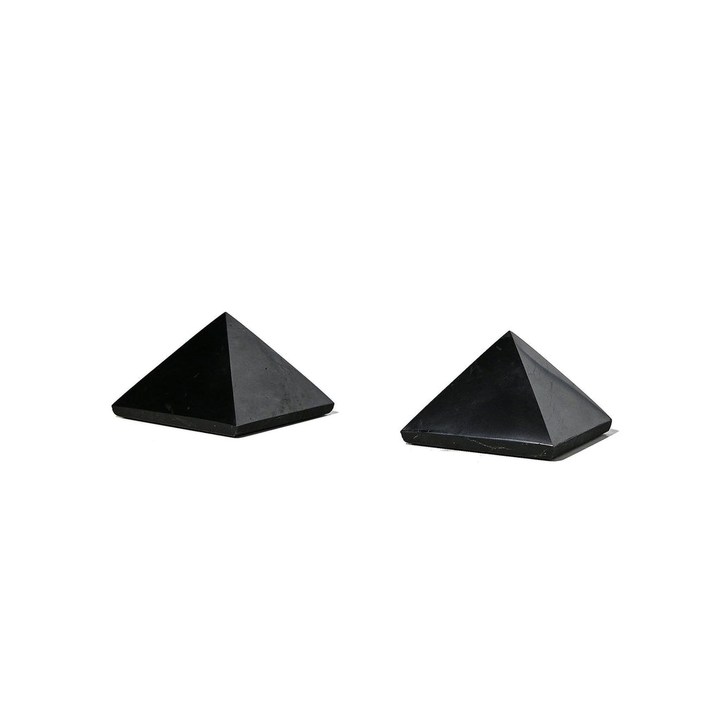 Shungite Pyramid – EMF Shielding & Energy Protection