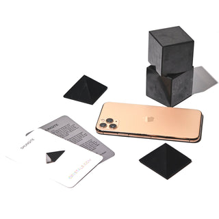 Shungite Pyramid – EMF Shielding & Energy Protection