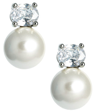 Abby 18K Gold Plated Double Ball Earrings