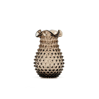 Hobnail Glass Vase in Smokey Amaro – Petal