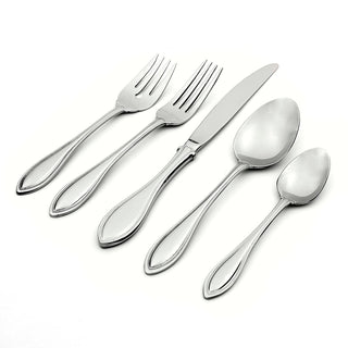 Oneida American Harmony 45-Piece Flatware Set, 18/0 stainless steel