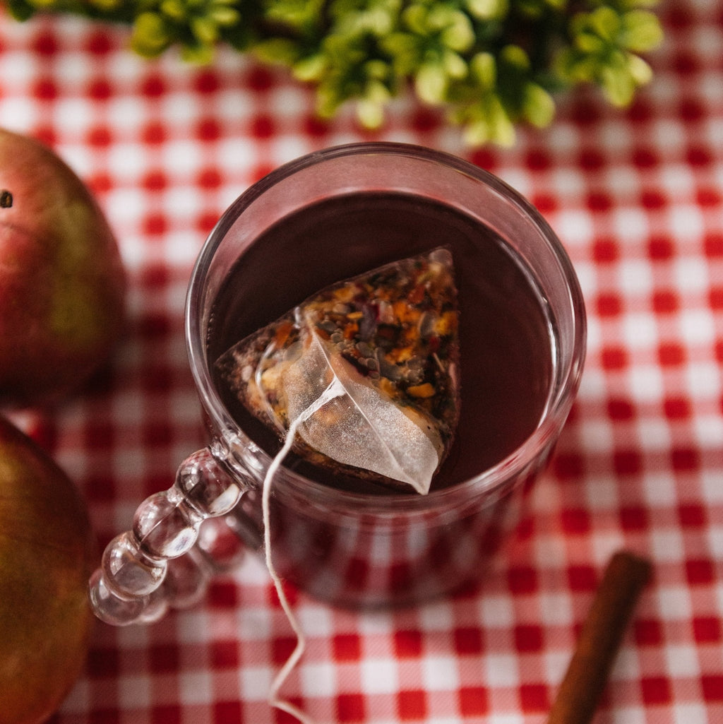 Apple Picking Herbal Tea | Cozy Caffeine-Free Fall Blend