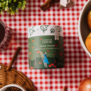 Apple Picking Herbal Tea | Cozy Caffeine-Free Fall Blend