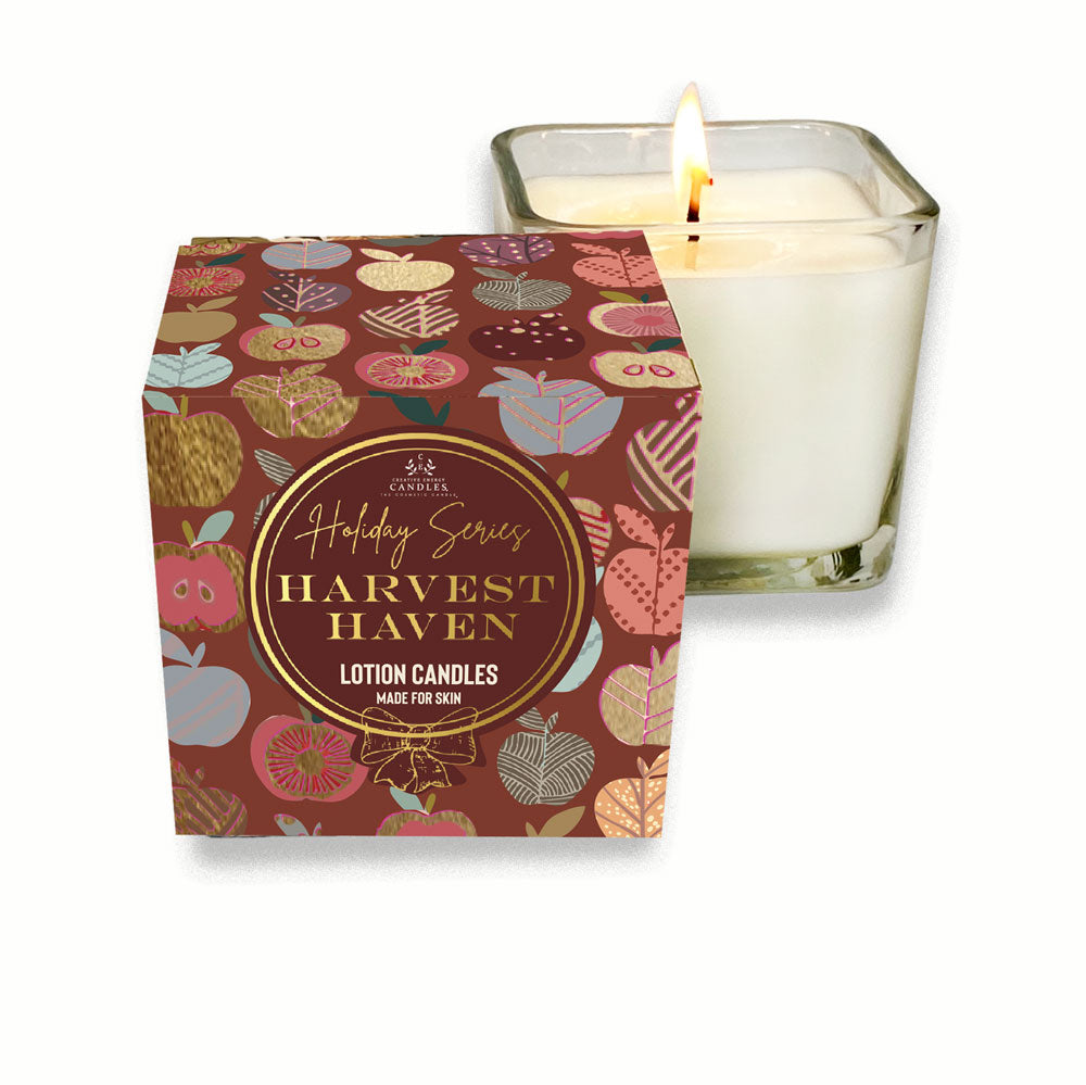 Harvest Haven ~ Soy Lotion Candle