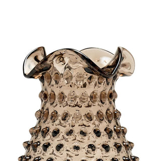 Hobnail Glass Vase in Smokey Amaro – Petal