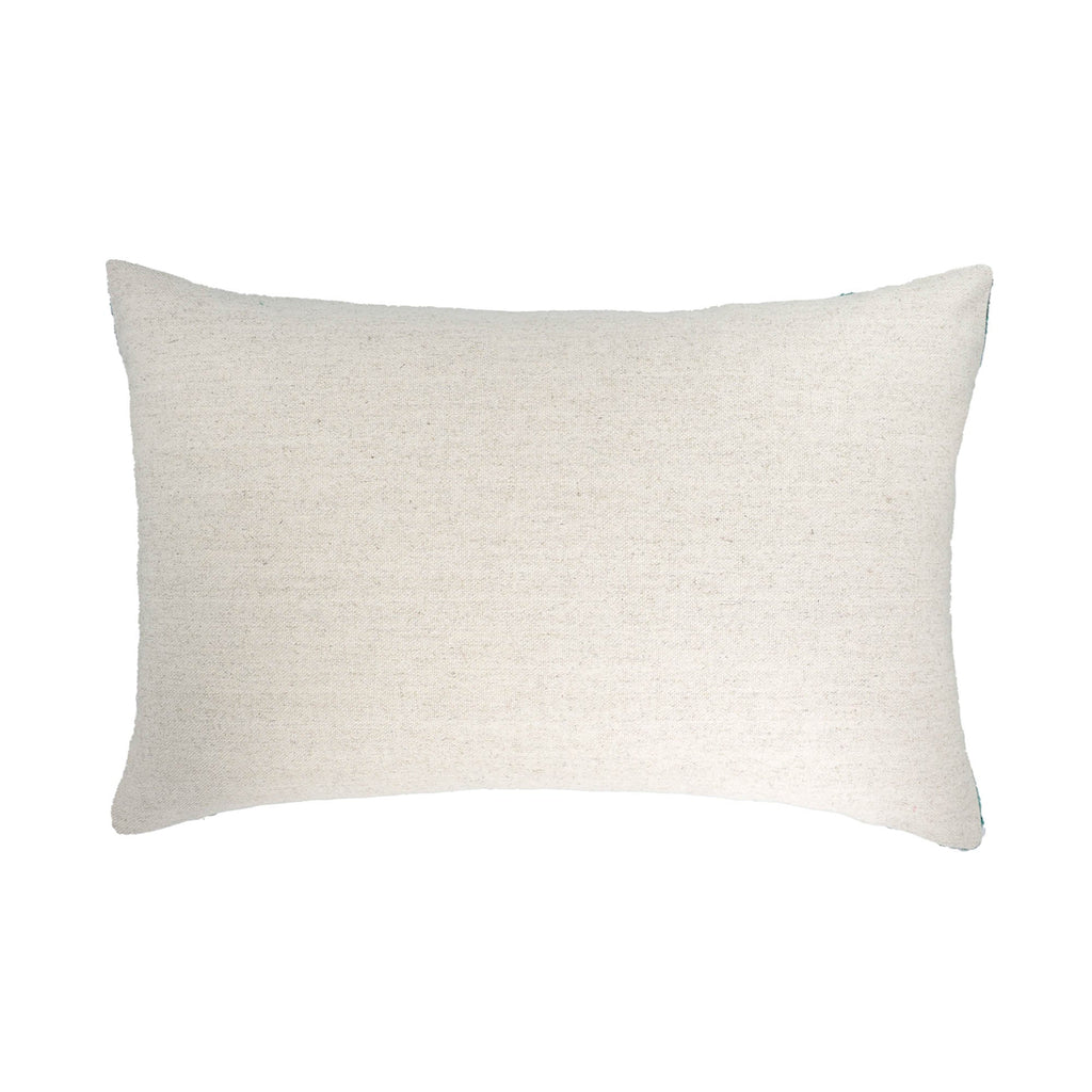 ArtDeco Silk Velvet Ikat Throw Pillow Cover, 16 x 24