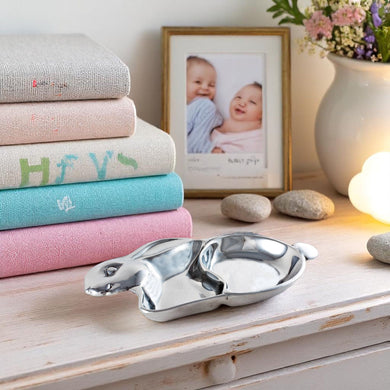 Baby Bunny Keepsake Divided Plate