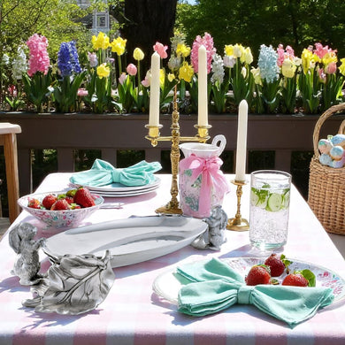 Bunny Centerpiece Tray for Easter Table