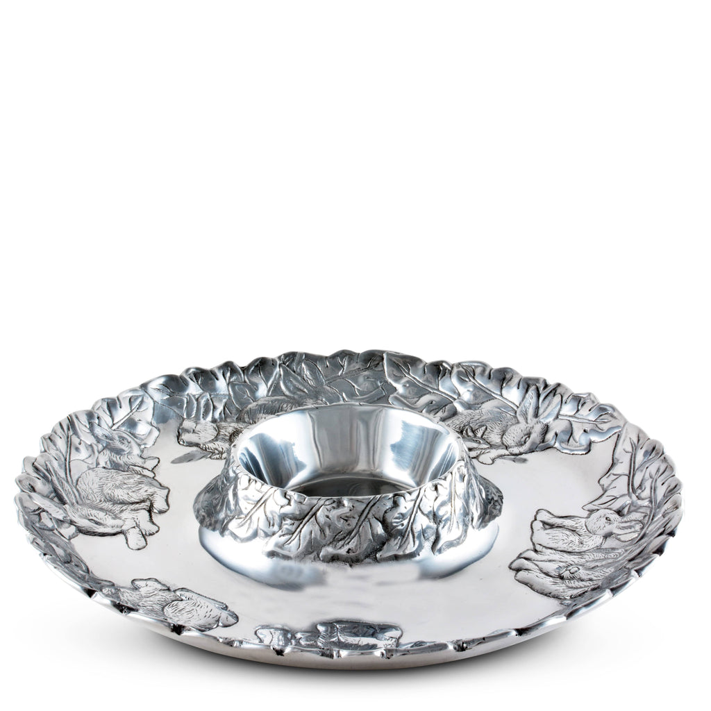 Bunny Chip and Dip for Spring Table