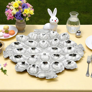 Large Bunny Deviled Egg Holder for Spring Table