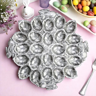 Large Bunny Deviled Egg Holder for Spring Table
