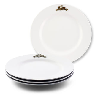 Bunny Melamine Lunch Plates Set of 4