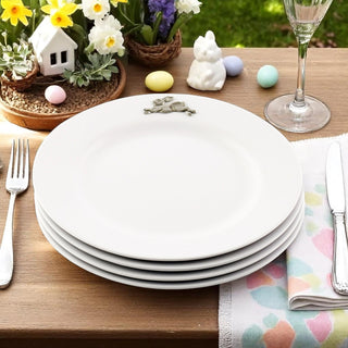 Bunny Melamine Lunch Plates Set of 4