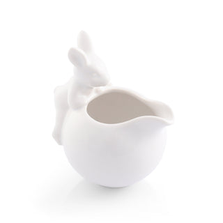 Porcelain Climbing Bunny Creamer for Entertaining