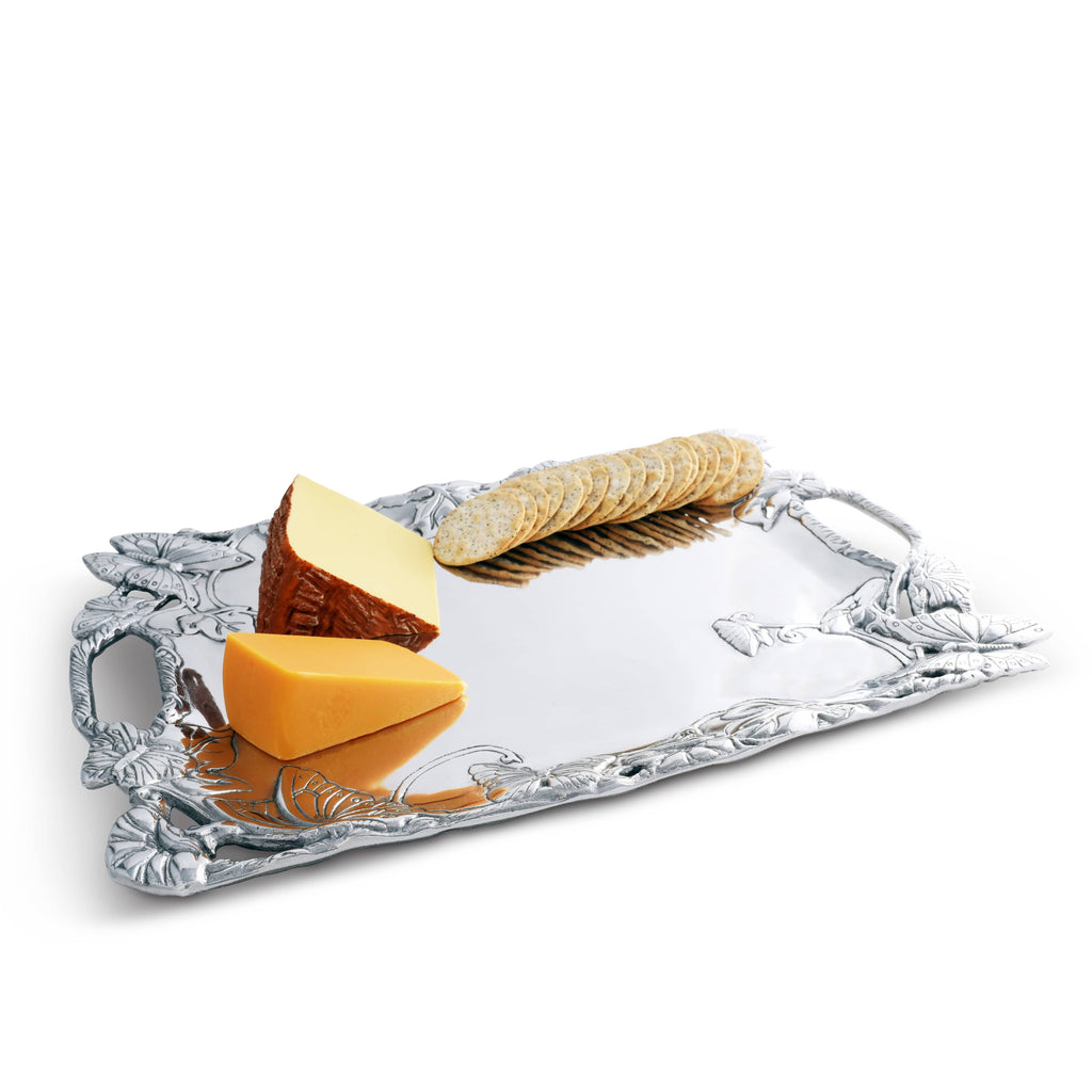 Butterfly Clutch Tray in Sculptural Metal