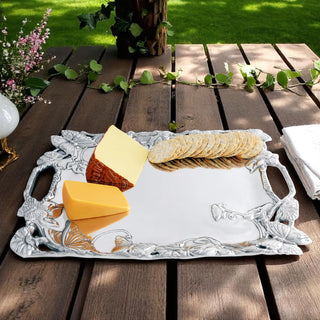 Butterfly Clutch Tray in Sculptural Metal