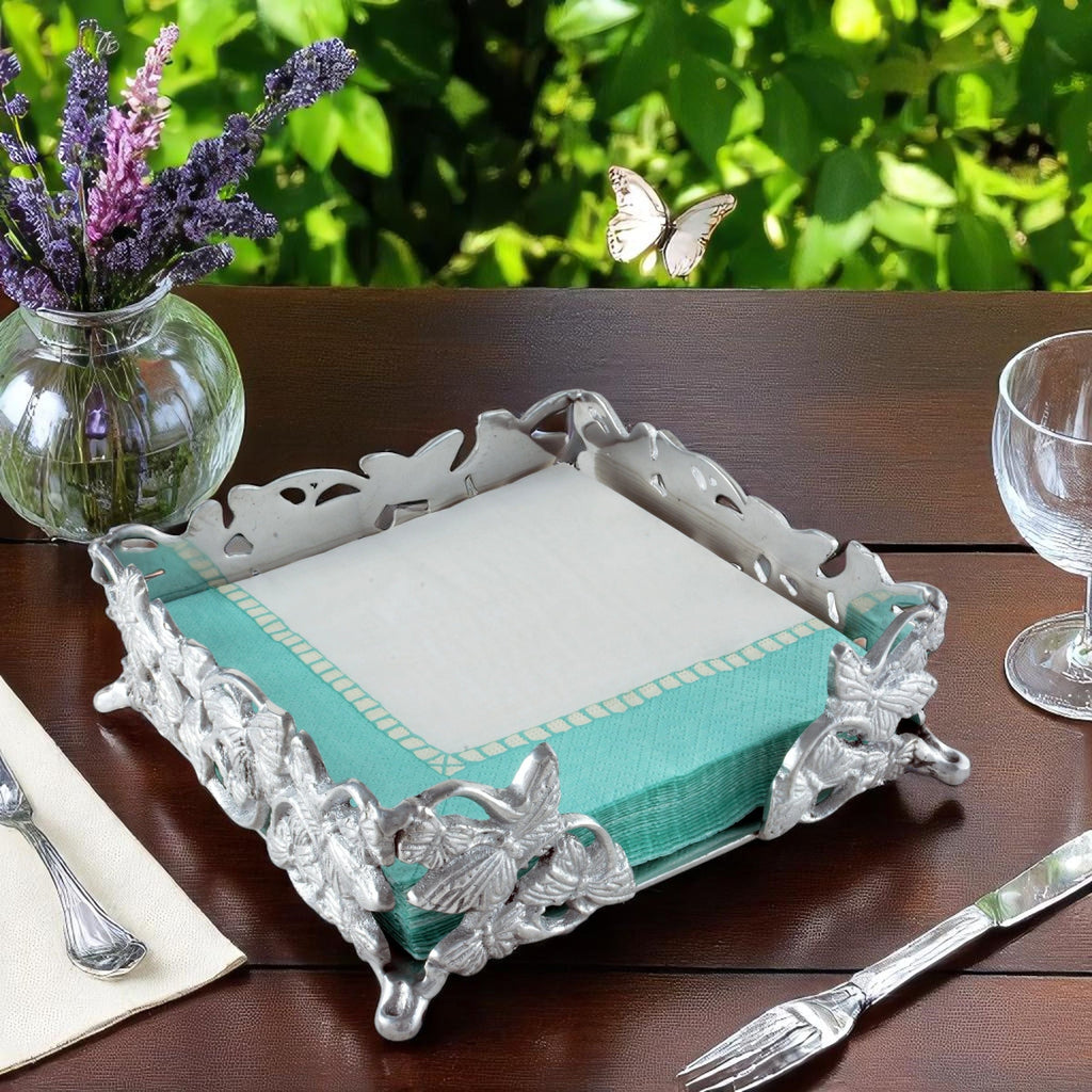 Butterfly Luncheon Napkin Holder