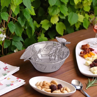 Butterfly Nut Bowl in Sculptural Metal