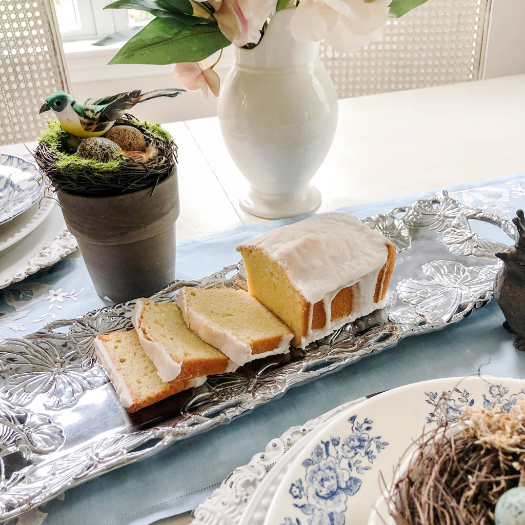 Butterfly Oblong Tray 18 x 6