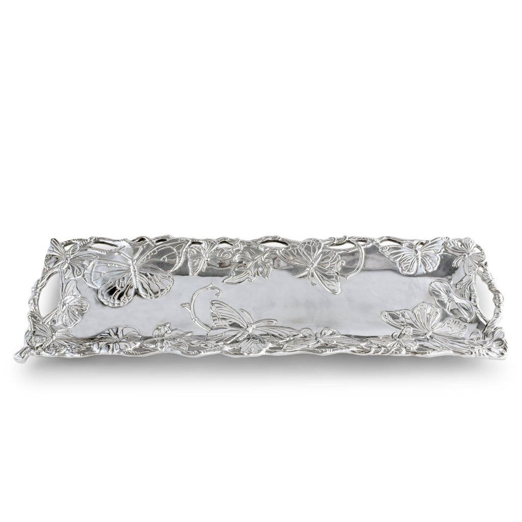 Butterfly Oblong Tray 18 x 6