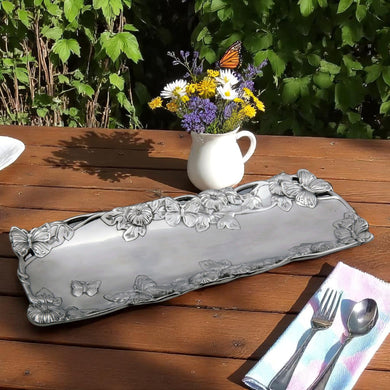 Butterfly Oblong Tray 19 x 7.5
