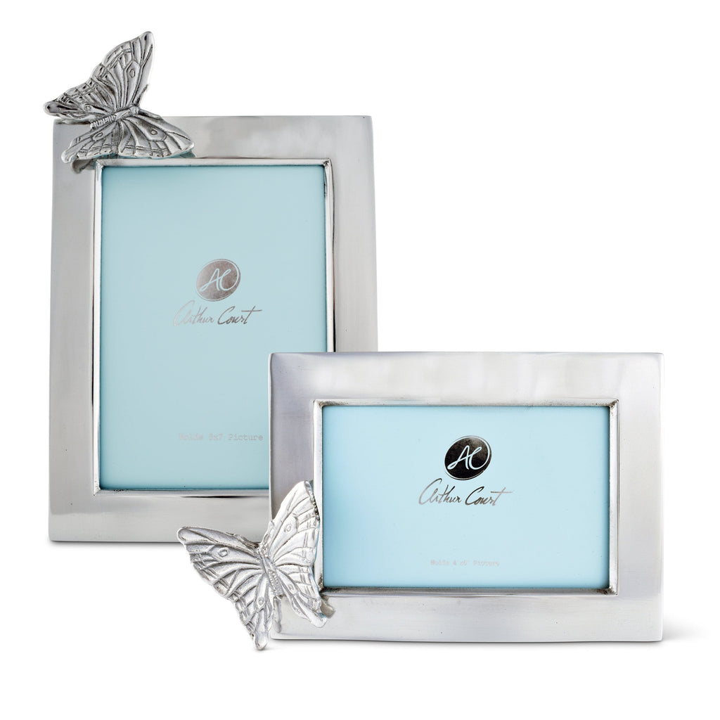 Butterfly Photo Frame in Elegant Metal Design
