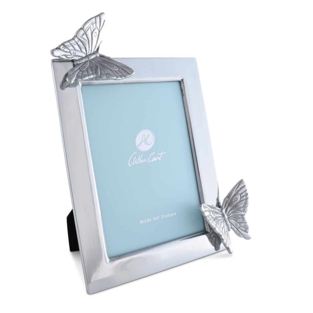 Butterfly Photo Frame in Elegant Metal Design