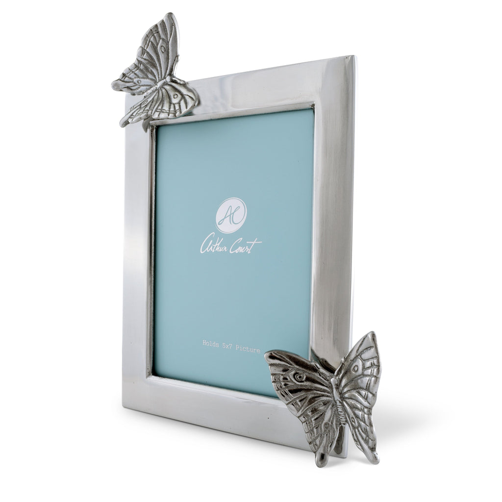 Butterfly Photo Frame in Elegant Metal Design