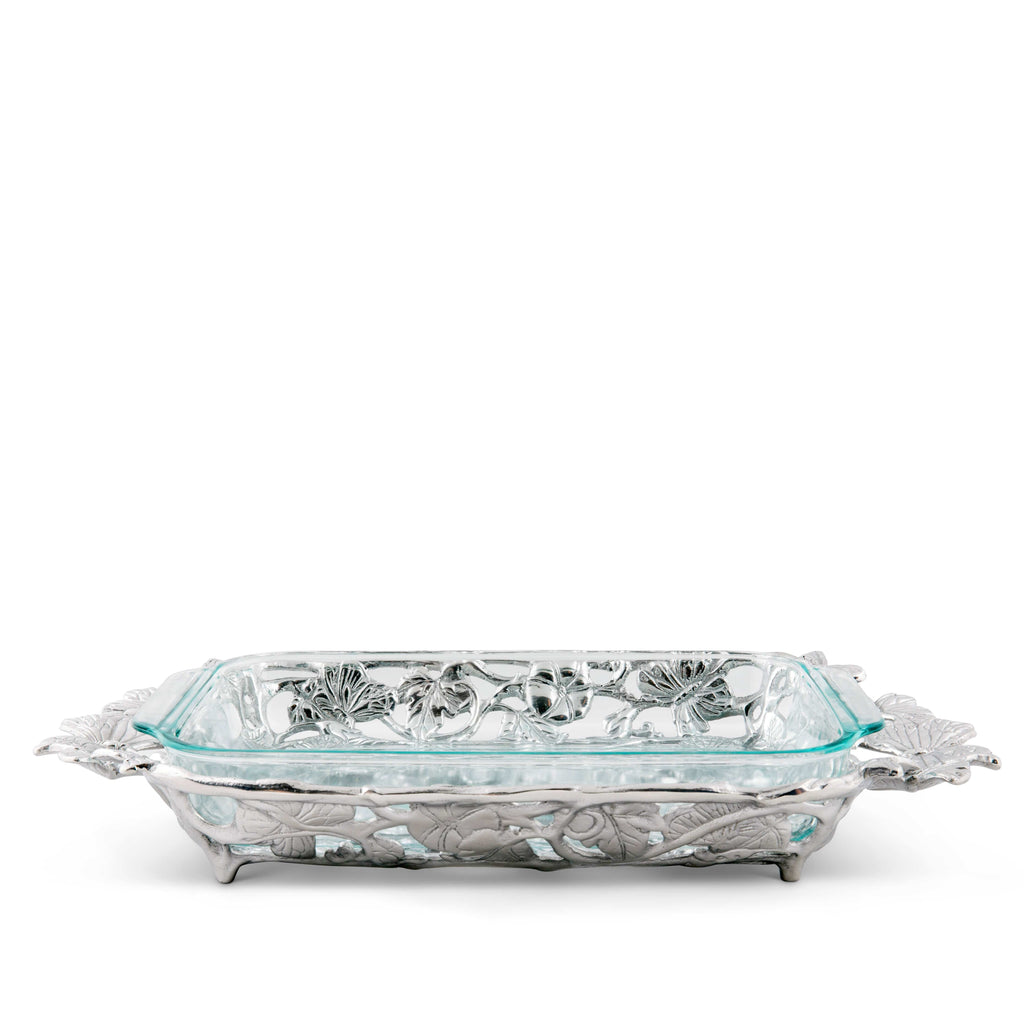 Butterfly Pyrex Holder 3 Quart