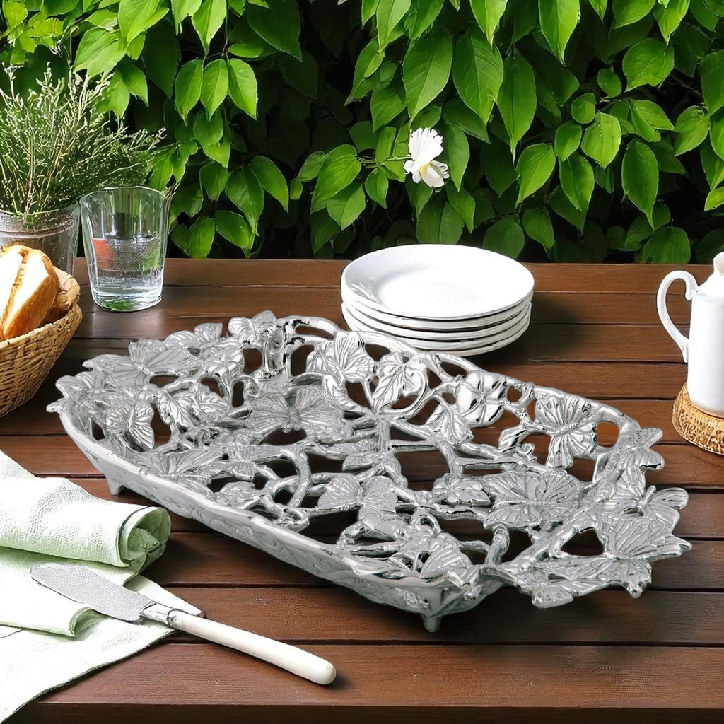 Butterfly Pyrex Holder 3 Quart