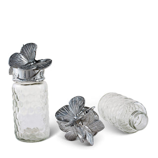 Butterfly Salt and Pepper Set in Stainless Steel